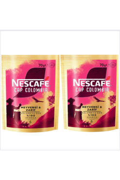 Nescafe Nescafé Gold Cap Colombia Çözünebilir Kahve 70 g Ekonomik Paket 2 PAKET X 2 ADET