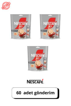 Nescafe 2'si 1 Arada 20'li X 3 Adet