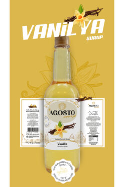 AGOSTO Vanilya (Vanilla) Şurup 750 ml-Kahve Şurubu