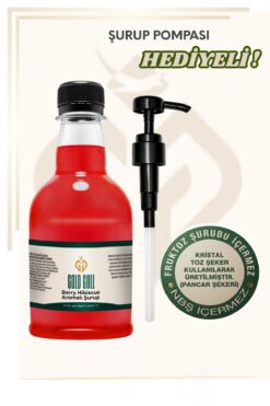 gold gull Berry Hibiskus Konsantre Şurup 300 Ml.