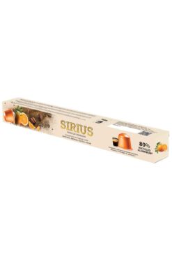 Sirius Kahve Sirius Premium Portakal Aromalı Kapsül Kahve (Nespresso Uyumlu) - 10 Adet