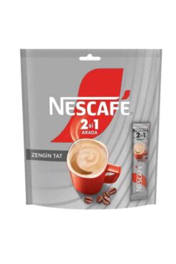 Nescafe Nescafé 2si1 Arada Sütlü Köpüklü Çözünebilir Kahve 10g 25'li paket (200gr)