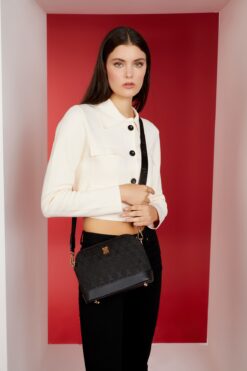 Pierre Cardin Siyah Kadın Omuz Çantası 05PO23K1668