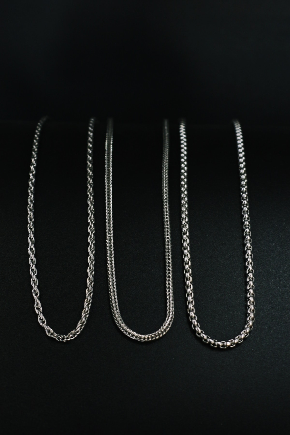 Dukkanka 3'lü Burgu Tilki ve Örme Zincir Kolye Seti - Görsel 2