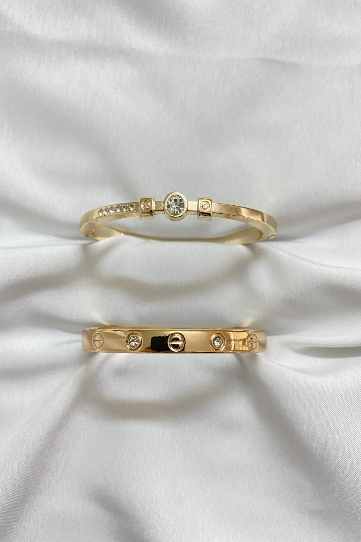 KOBA Altın Kaplama Kadın Kombin Bileklik - Görsel 2