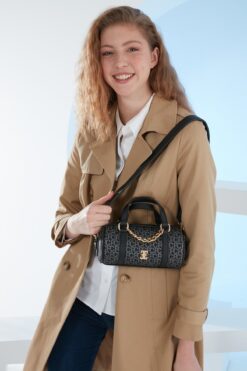 Pierre Cardin Siyah Küçük Alfabe Kadın Kol Çantası 05PO23Y1735