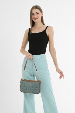 Fossil Defne Yesili Kadın Omuz Çantası 05FS22Y277