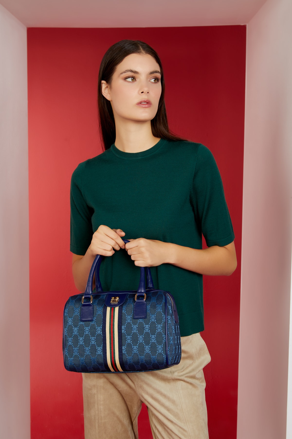 Pierre Cardin Denim Kadın Omuz Çantası 05PO22Y1637