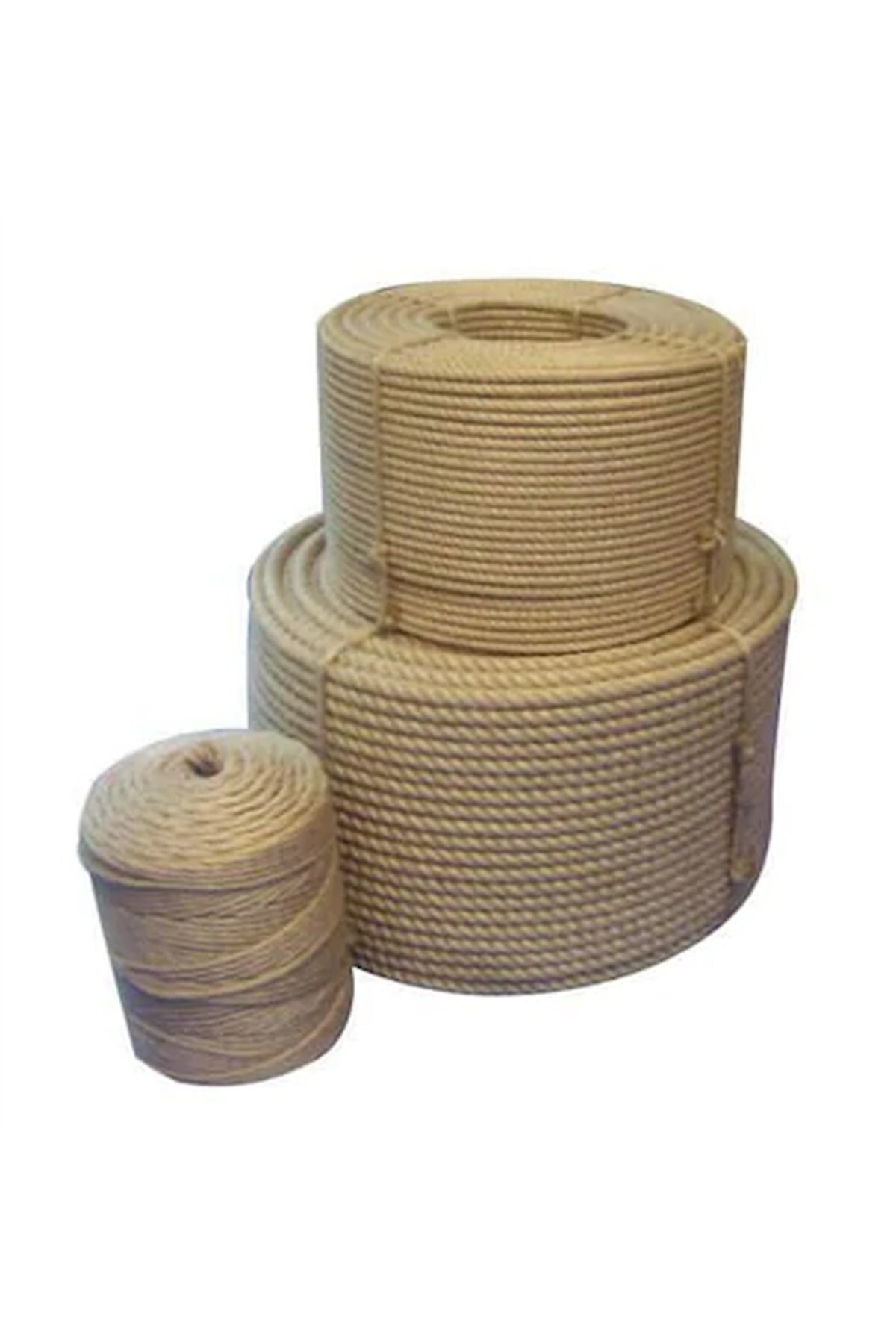 ByBora Kedi Tırmalama Ipi - 5mm Jüt Ip - 50 Metre - Görsel 2