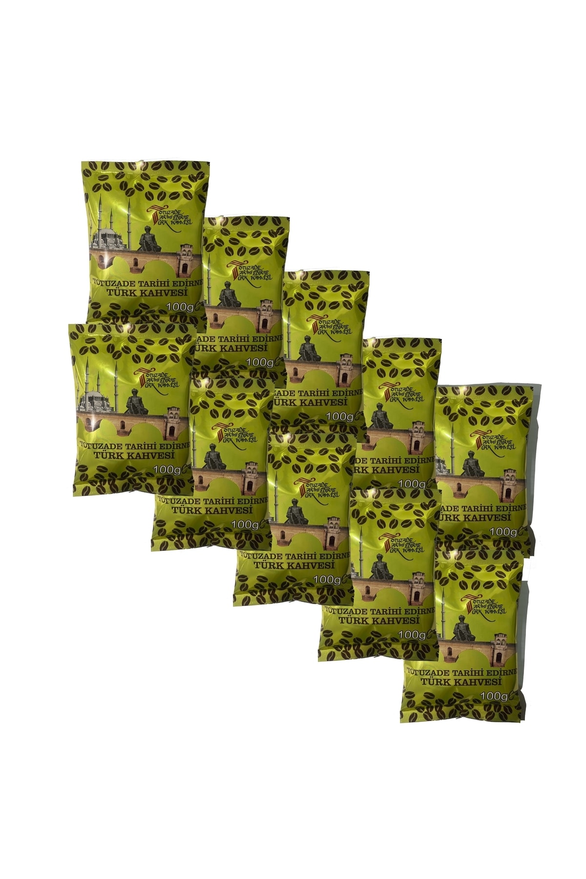 totuzade tarihi edirne türk kahvesi Totuzade Tarihi Edirne Kahvesi 100gr X 10 Adet(1KG) - Görsel 2