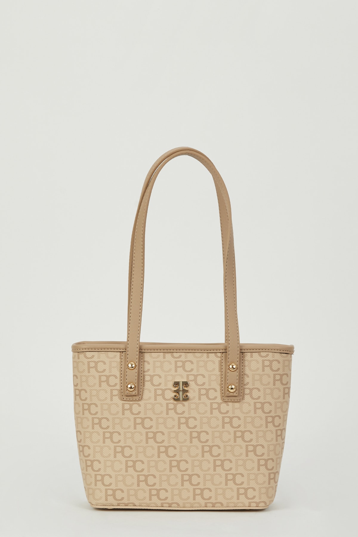 Pierre Cardin Tramlı Alfabe Nude Kadın Omuz Çantası 05PO23Y1715 - Görsel 2