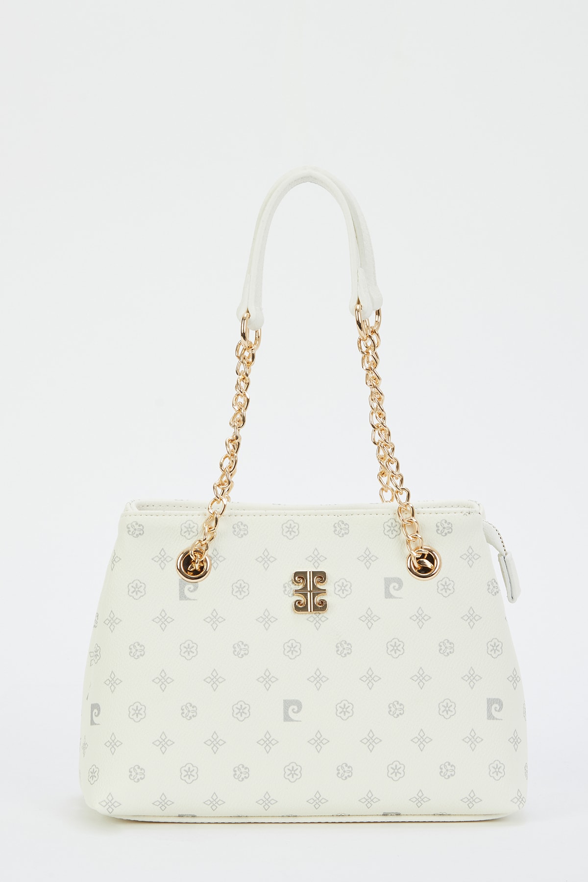 Pierre Cardin Beyaz Monogram Kadın Omuz Çantası 05PO23Y1712 - Görsel 2