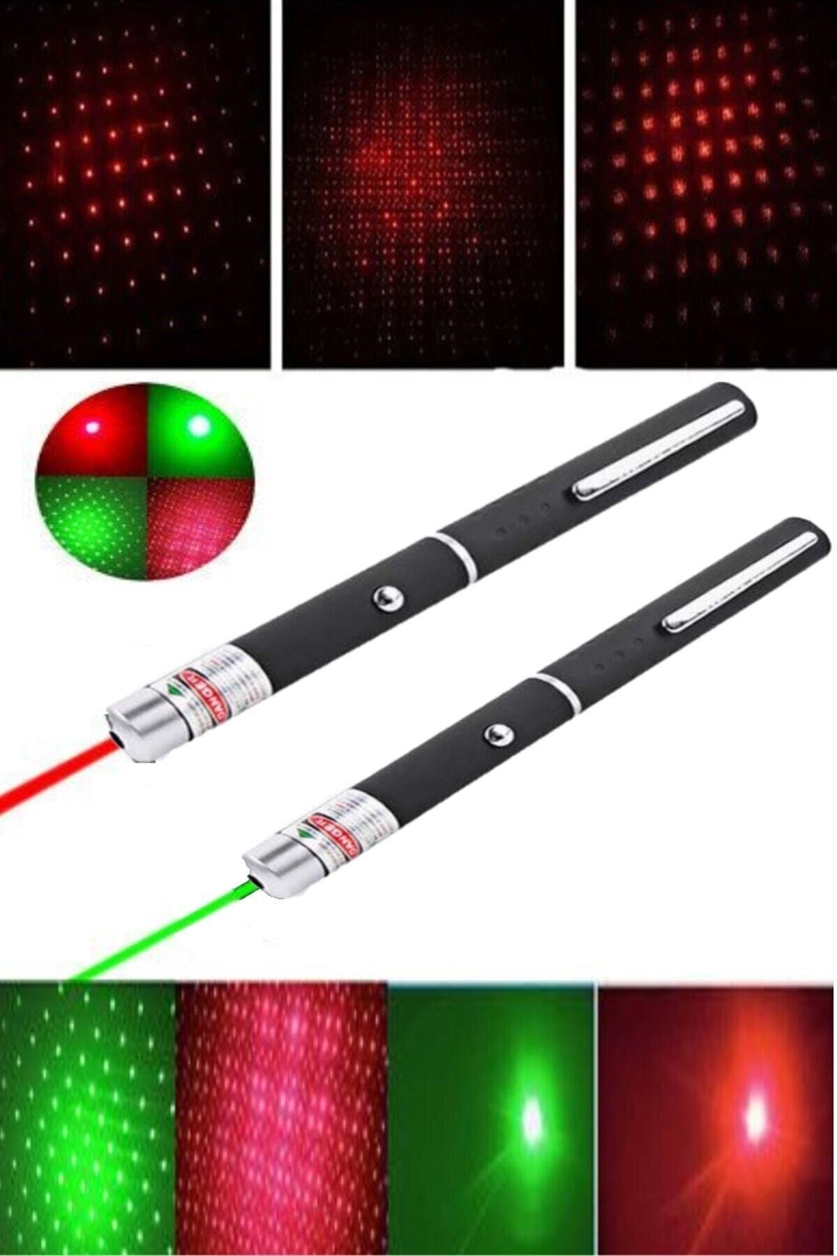 Hyd Led Lazer Kedi Köpek Oyuncağı Oyuncak Disko Lazer Işığı Asorti Renk Yeşil Veya Kırmızı Işık 1 Adet - Görsel 3