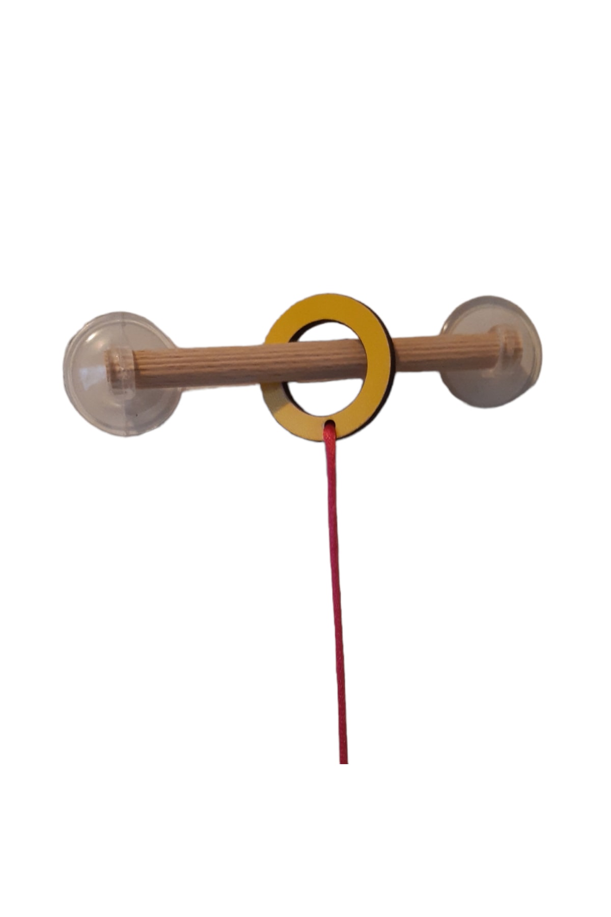 Be Cat Vantuzlu Kedi Oltası Kedi Oyuncağı Çanlı Top Model - Görsel 3