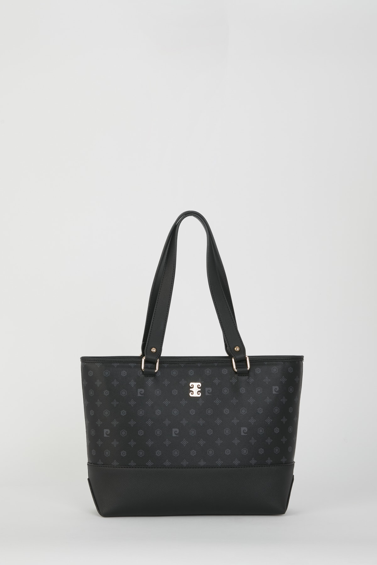 Pierre Cardin Siyah Monogram Kadın Omuz Çantası 05PO22Y1560 - Görsel 2