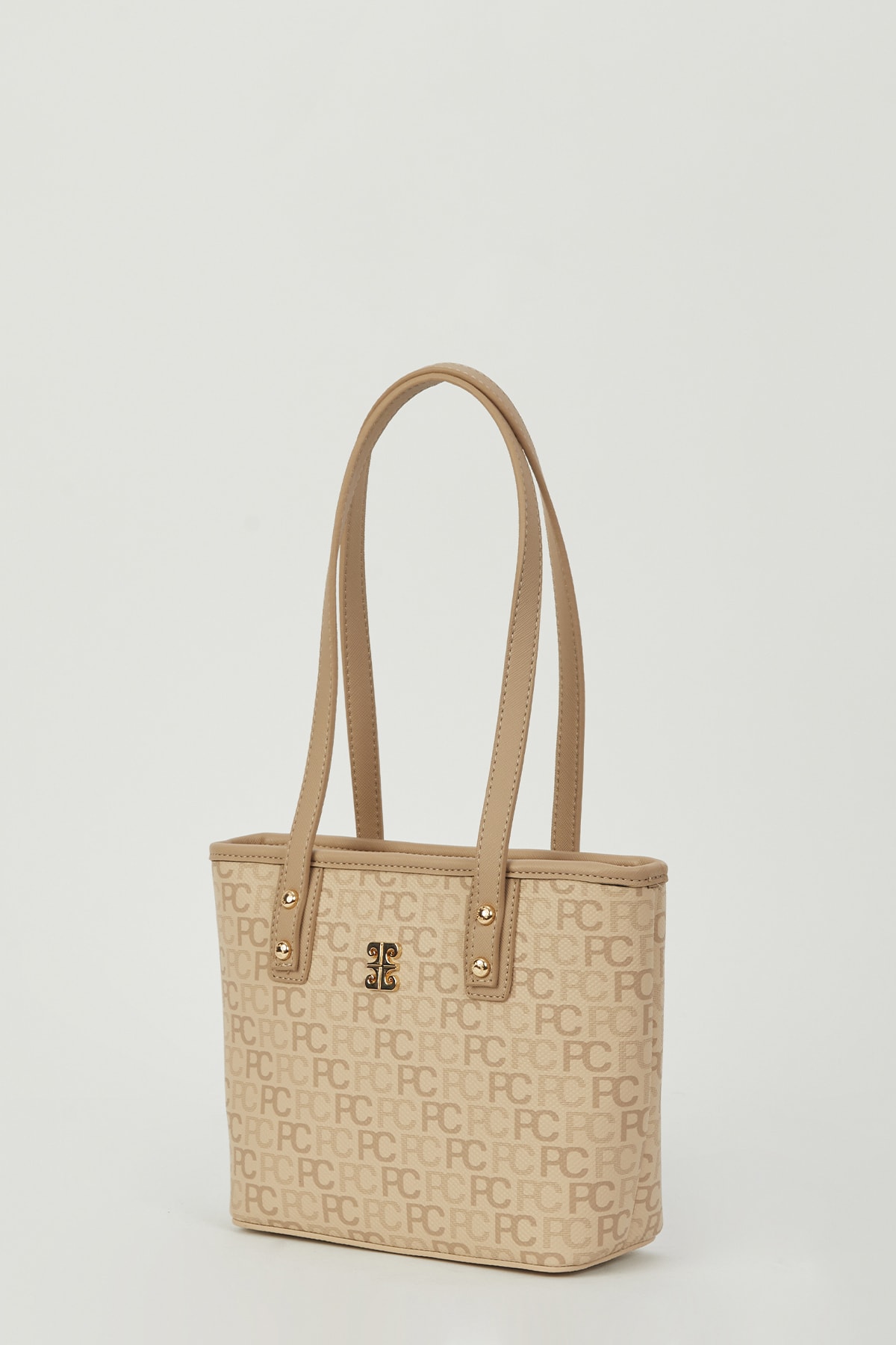 Pierre Cardin Tramlı Alfabe Nude Kadın Omuz Çantası 05PO23Y1715 - Görsel 3