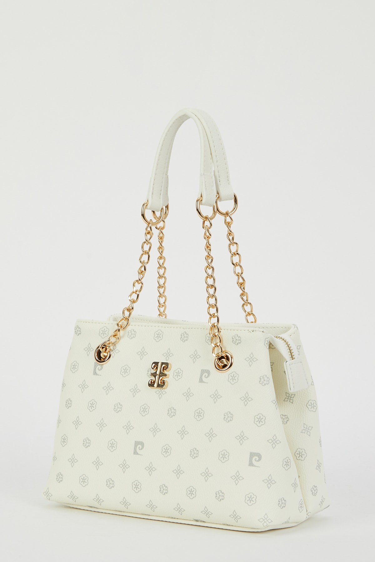 Pierre Cardin Beyaz Monogram Kadın Omuz Çantası 05PO23Y1712 - Görsel 3