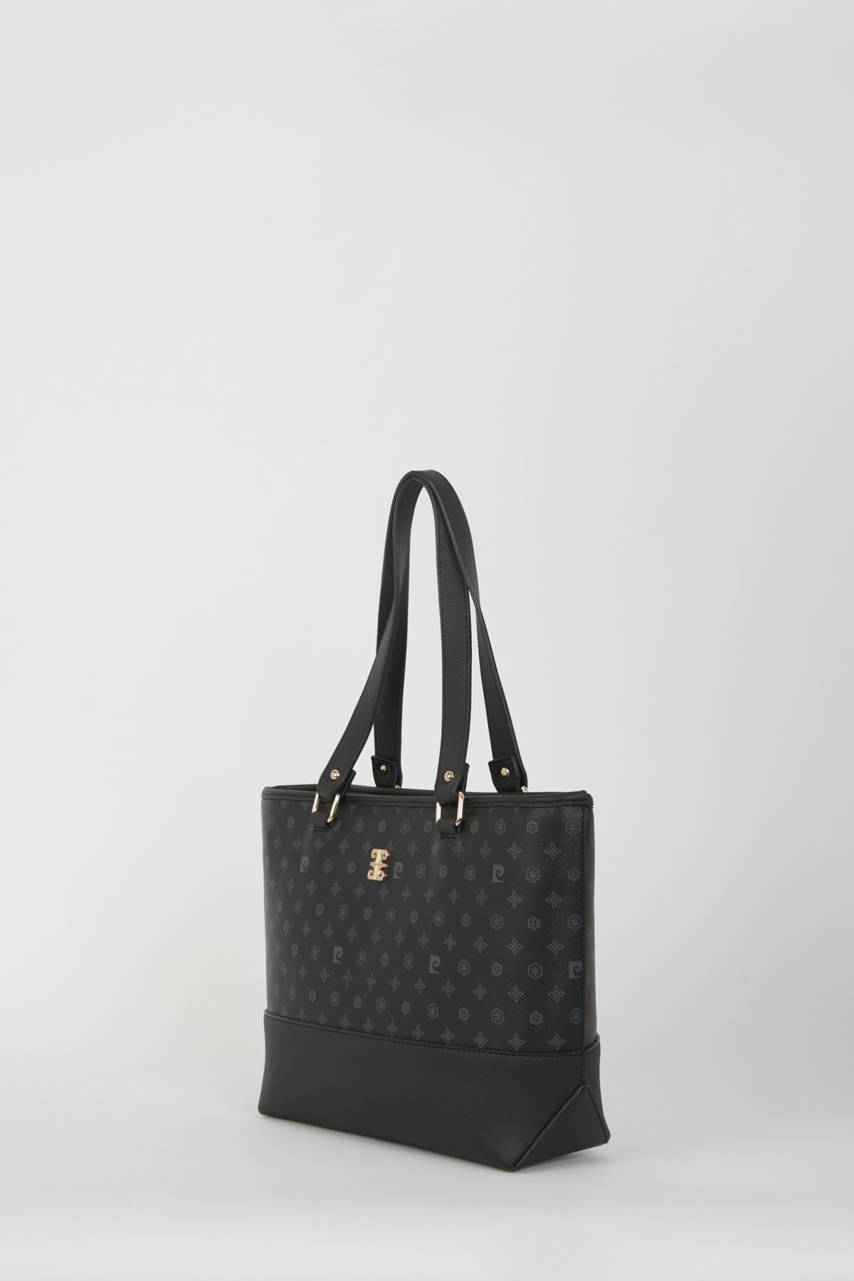 Pierre Cardin Siyah Monogram Kadın Omuz Çantası 05PO22Y1560 - Görsel 3