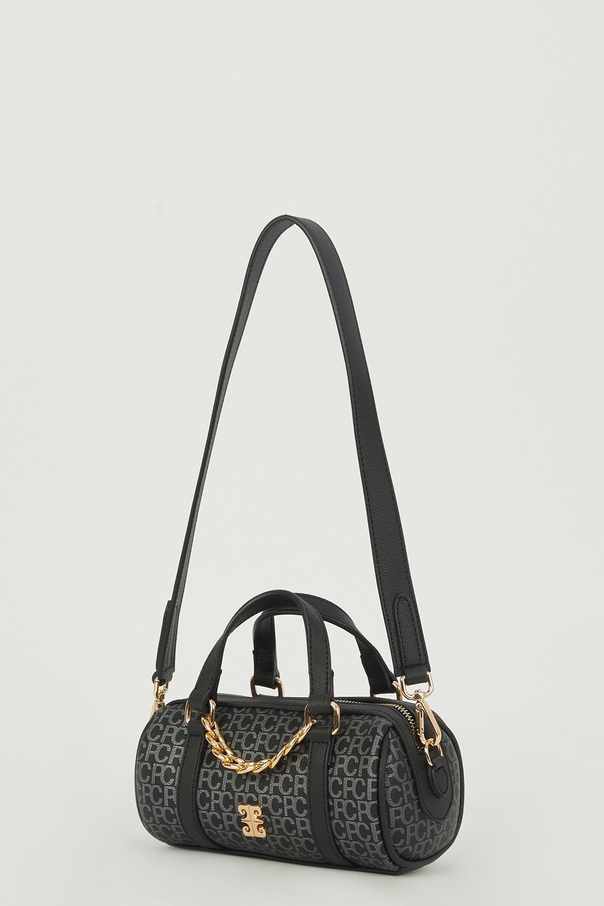 Pierre Cardin Siyah Küçük Alfabe Kadın Kol Çantası 05PO23Y1735 - Görsel 3