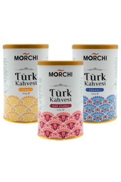 MORCHI Yumuşak Içim Dibek, Osmanlı Ve Dağ Çilekli 3'lü Kahve Seti