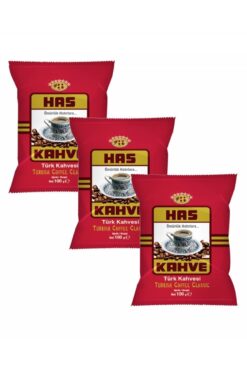 Has Kahve Has Türk Kahvesi 3 X 100 gr (Kırmızı paket Türk Kahvesi)