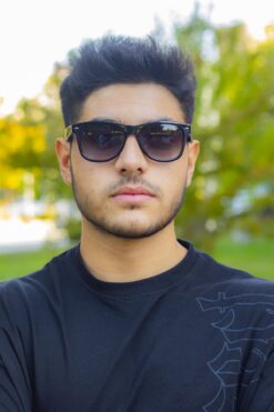 By Donetto Erkek Siyah Güneş Gözlüğü