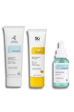 WIWIFY Kuru ve Soluk Ciltler İçin Nem & Koruma Seti