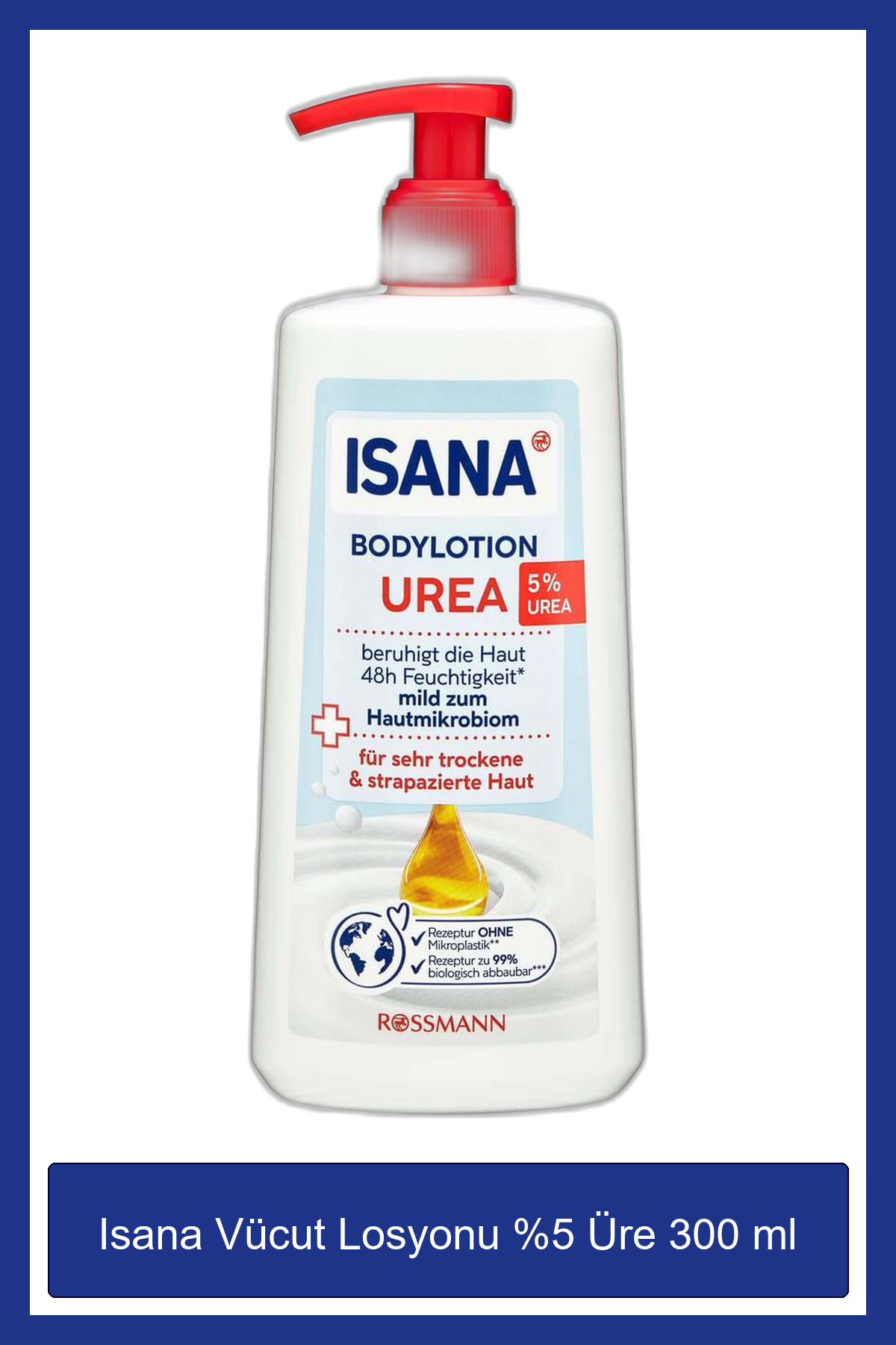 ISANA Vücut Losyonu %5 Üre 300 ml