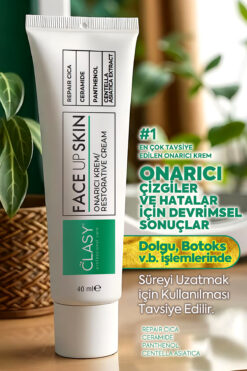 Clasy Care Face Up Skin Gözenek Sıkılaştırıcı, Onarıcı, Kırışıklık Karşıtı Cilt Kremi 40ml