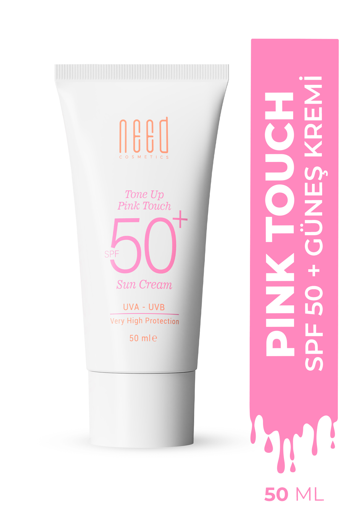 NEED COSMETİCS Ton Eşitleyici Güneş Kremi Hydra Pınk 50 Spf 50 ml