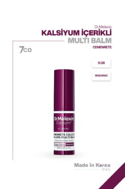 Dr.Melaxin Kalsiyum İçerikli | Kırışıklık Karşıtı | Sıkılaştırıcı | Multi Balm 9gr