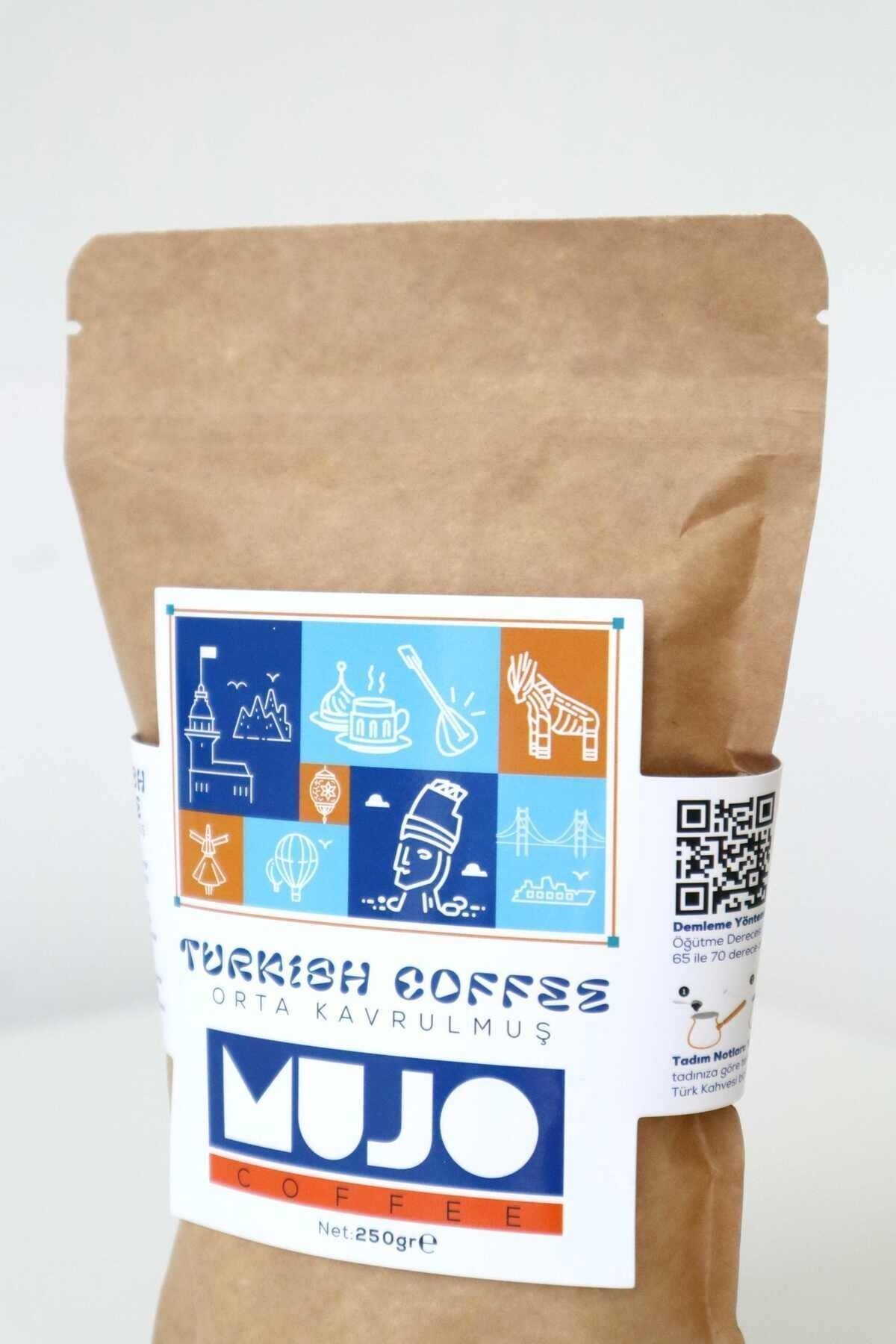 Mujo Coffee Türk Kahvesi Orta Kavrulmuş 250gr - Görsel 3