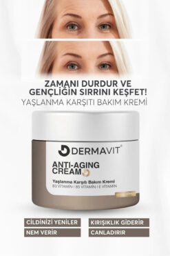 Dermavit Gençleştiren Botox Etkili Yaşlanma Karşıtı Ve Kırışıklık Karşıtı Leke,giderici Krem 50 ml