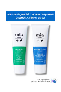 mia klinika Bariyer Onarıcı Ve Akne Karşıtı Nemlendirici Krem Seti
