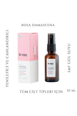 La Rozz Isparta Tam Yağlı Doğal Gül Suyu 30 ml