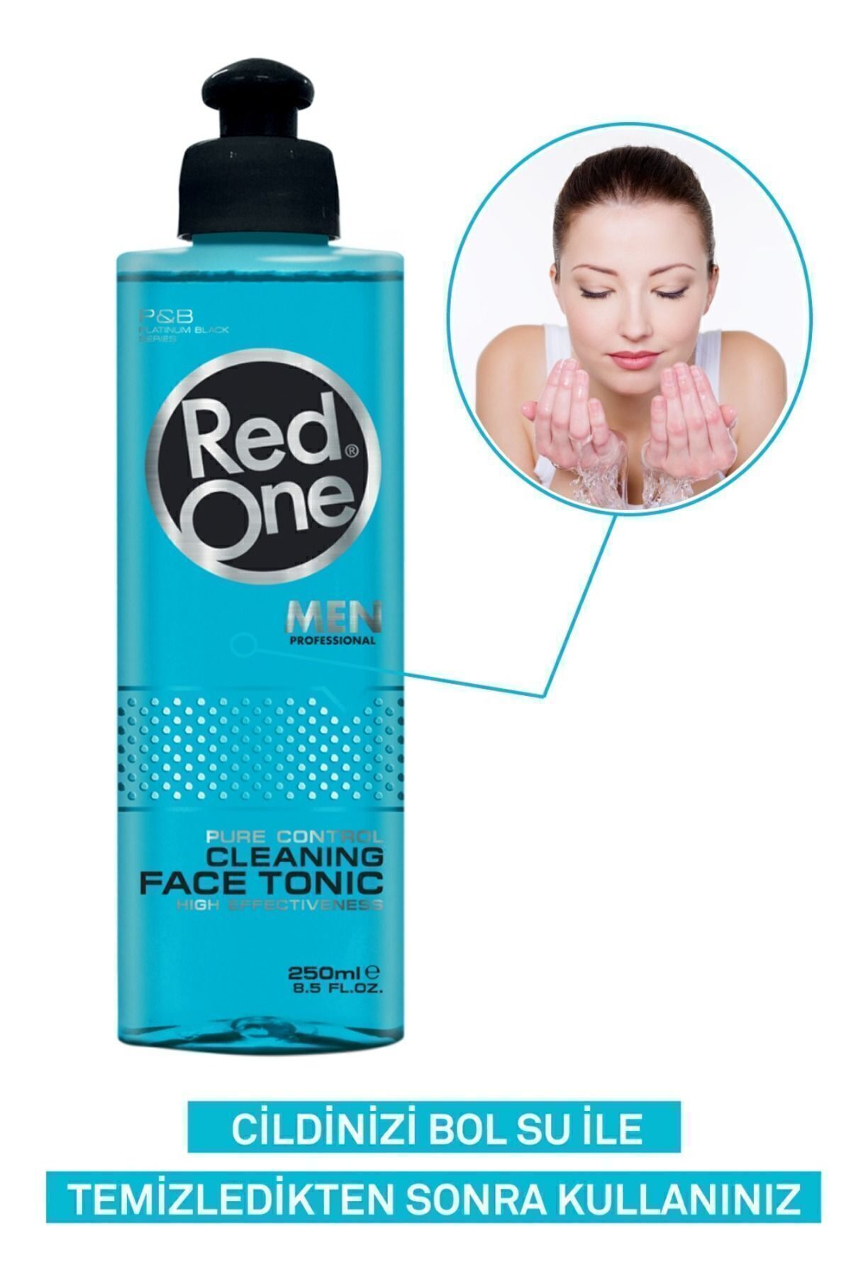 Red One Redone Yüz Temizleme Toniği Ve Akne Karşiti Makyaj Temizleme - Vegan 250 ml - Görsel 2