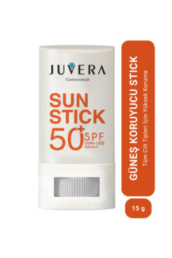 JUVERA Cosmeceuticals Stick Güneş Koruyucu Krem Tüm Cilt Tipleri Için 50spf Pa++++ 15gr