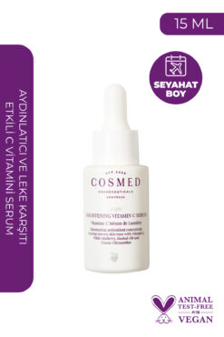 COSMED Aydınlatıcı ve Leke Karşıtı Etkili C Vitamini Serum/Alight BRIGHTENING VITAMIN C SERUM 15 ML