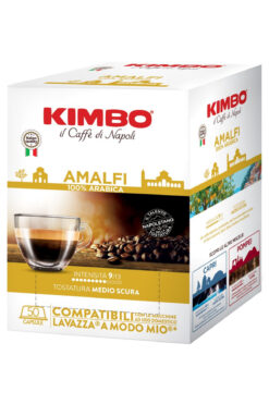 Kimbo Amalfi 100% Arabica A Modo Mio Uyumlu Kapsül Kahve (50'li Kutuda)