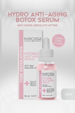Narcissa Anti-Aging Botox Etkili Serum - Dolgunlaştırıcı ve Sıkılaştırıcı İğnesiz Botox Serumu 30 ML