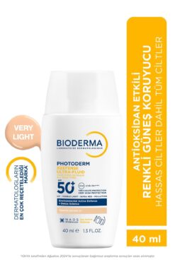 Bioderma Photoderm XDefense Spf50+ Tüm Cilt Tipleri Antioksidan Etkili Renkli Güneş Kremi Very Light