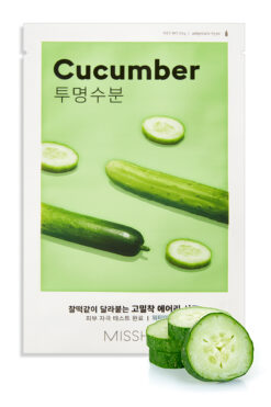 Missha Salatalık Özlü Dolgun Görünüm Sunan Nemlendirici Yaprak Maske Airy Fit Sheet Mask (Cucumber)