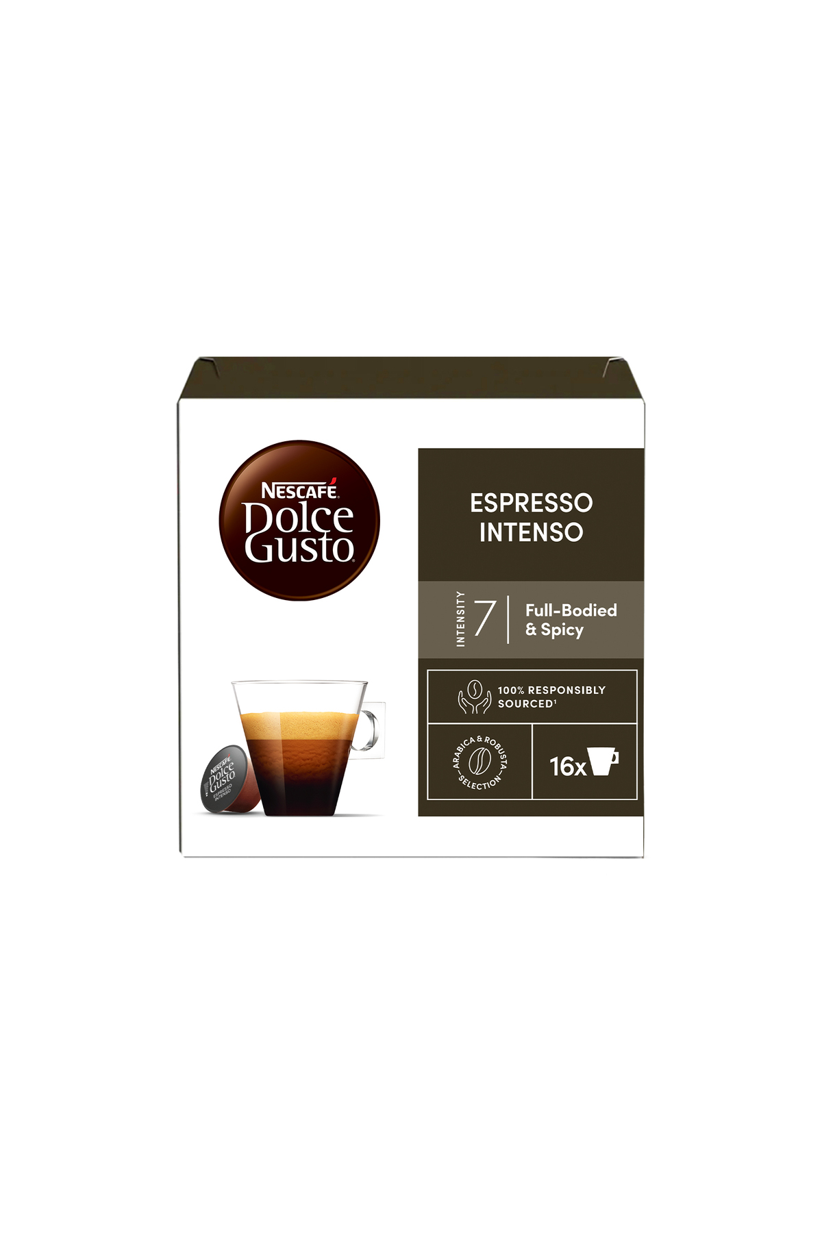 Nescafe Espresso Intenso 112g 16 Kapsül - Görsel 2