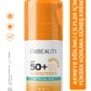Embeauty Akneye Eğilimli Yağlı Cilt Tipleri Için Özel Yüksek Korumalı Yüz Güneş Kremi Spf50+ 50 ml