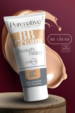 PURENATIVE 75 ml Gül Özlü Cilt Onarıcı Ve Koruyucu Bb Dark Fondöten Bakım Kremi