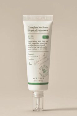 AXIS-Y Physical Sunscreen SPF50+ PA++++ Mineral Filtreli Yüksek Korumalı Güneş Kremi 50 ml