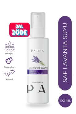 Parfa Saf Lavanta Suyu Doğal Canlandırıcı ve Besleyici Etkili Tonik %100 Doğal, 100 ml