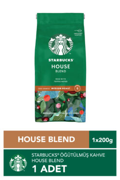 Starbucks Starbucks House Blend Medium Roast Öğütülmüş Kahve 200g