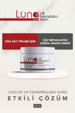 Luna White Cilt Beyazlatıcı Ve Krem