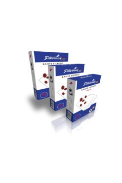 Filtermax 4 Numara Kahve Filtresi 3'lü Paket (300 ADET) Beyaz